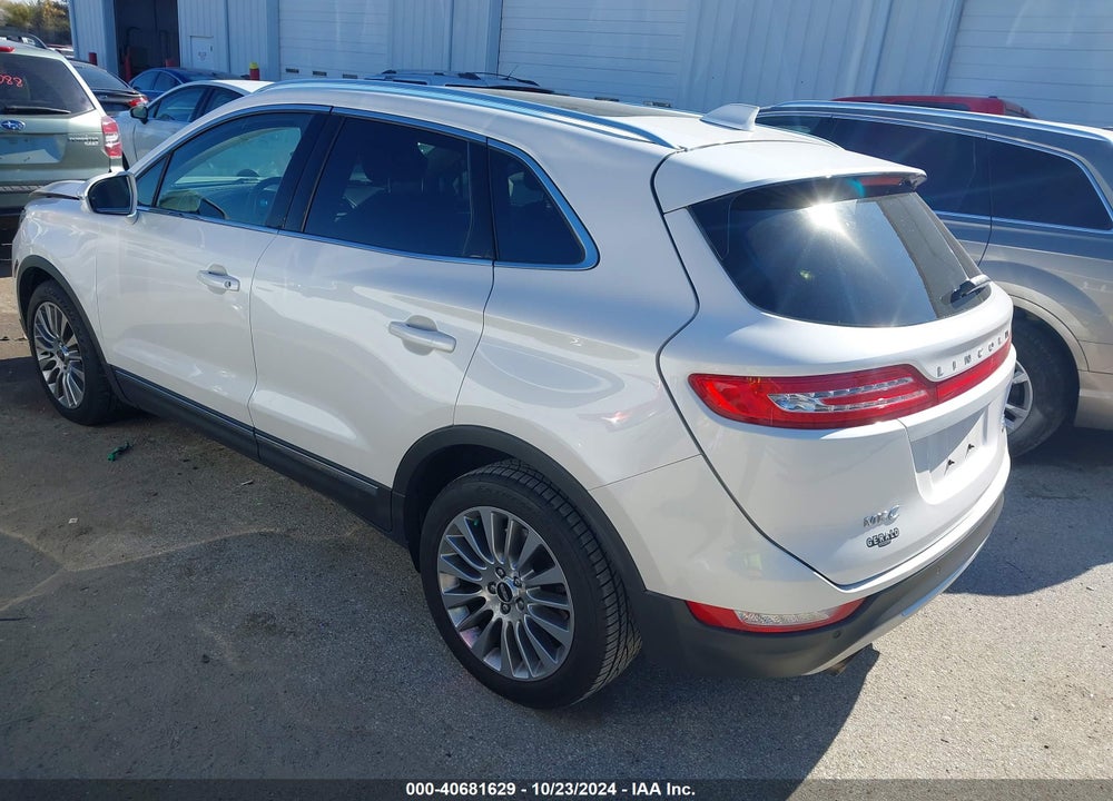 2015 LINCOLN MKC VIN: 5LMCJ1A92FUJ21975