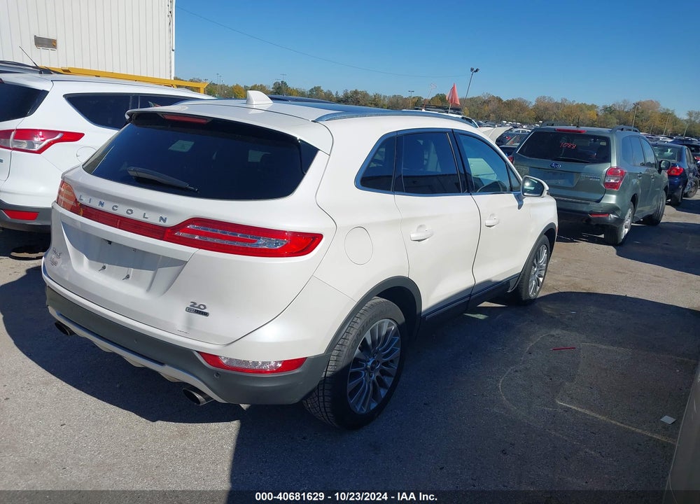 2015 LINCOLN MKC VIN: 5LMCJ1A92FUJ21975