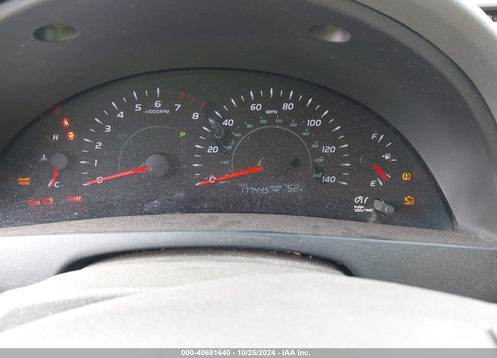 2007 TOYOTA CAMRY LE VIN: 4T1BE46K77U601169