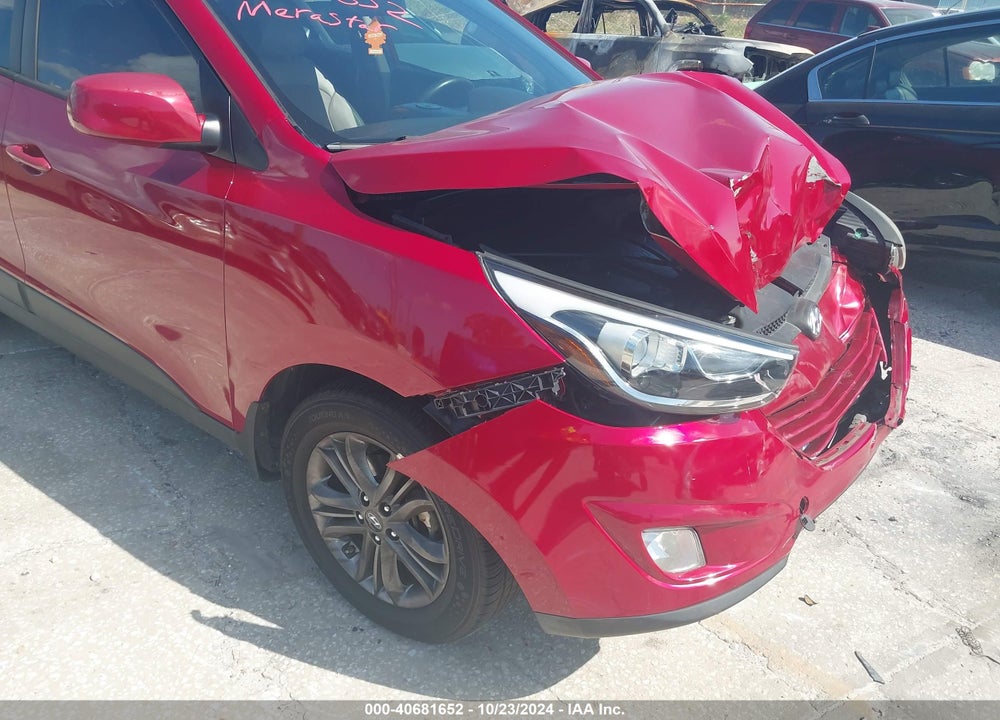 2014 HYUNDAI TUCSON SE VIN: KM8JU3AG4EU795507