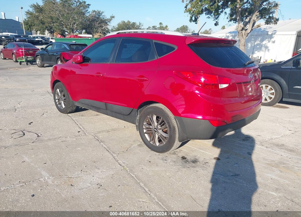 2014 HYUNDAI TUCSON SE VIN: KM8JU3AG4EU795507