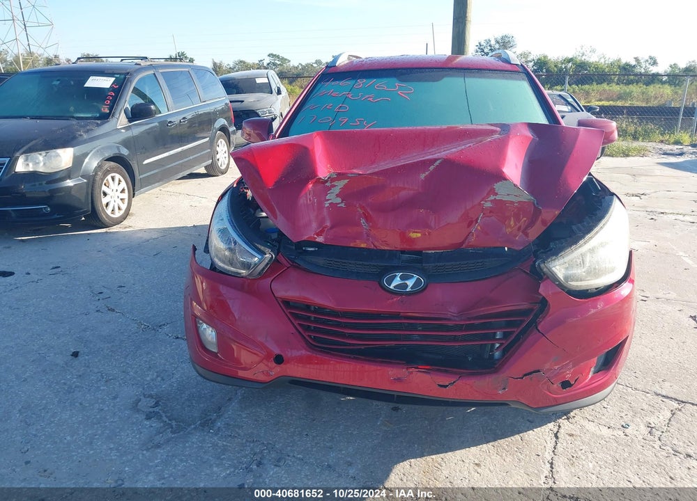2014 HYUNDAI TUCSON SE VIN: KM8JU3AG4EU795507