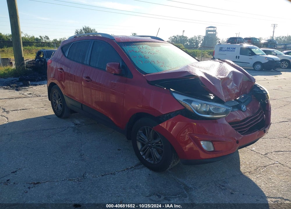 2014 HYUNDAI TUCSON SE VIN: KM8JU3AG4EU795507