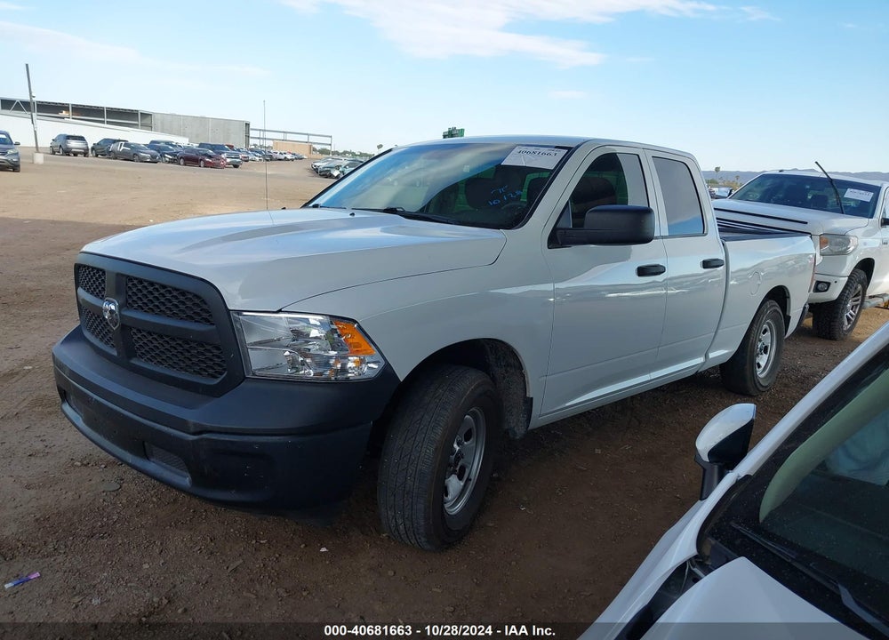 2021 RAM 1500 CLASSIC TRADESMAN 4X2 6'4 BOX VIN: 1C6RR6FG9MS517772