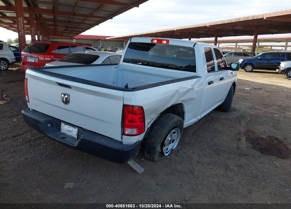 2021 RAM 1500 CLASSIC TRADESMAN 4X2 6'4 BOX VIN: 1C6RR6FG9MS517772