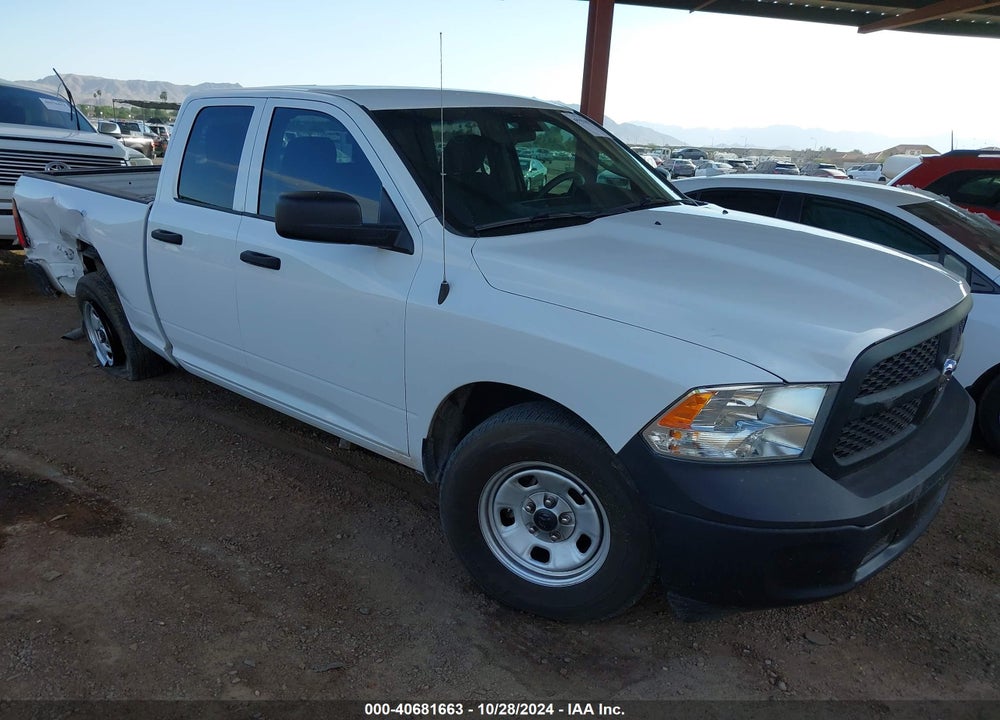 2021 RAM 1500 CLASSIC TRADESMAN 4X2 6'4 BOX VIN: 1C6RR6FG9MS517772