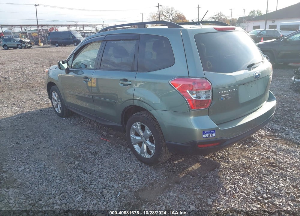2014 SUBARU FORESTER 2.5I PREMIUM VIN: JF2SJAEC2EH431013