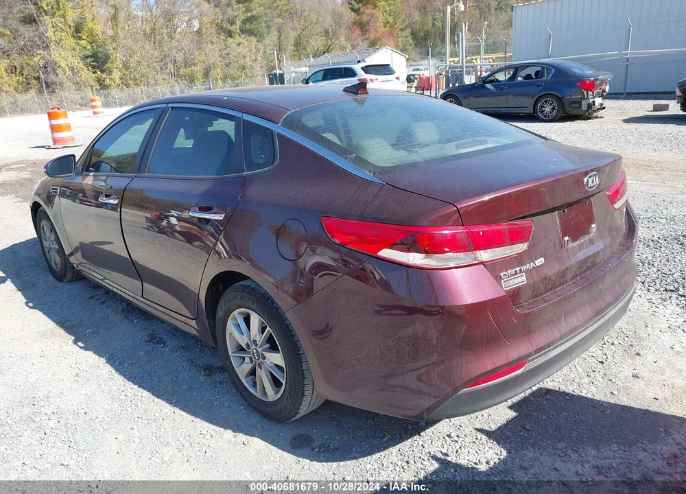 2016 KIA OPTIMA LX VIN: 5XXGT4L35GG097529