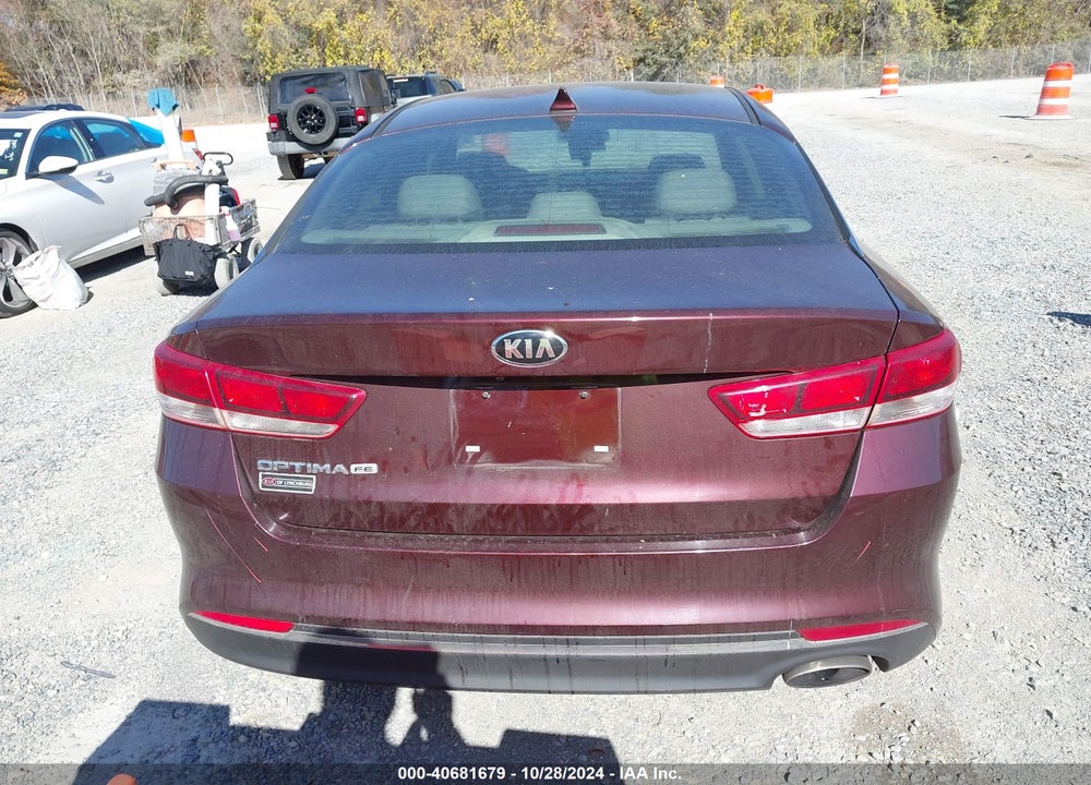 2016 KIA OPTIMA LX VIN: 5XXGT4L35GG097529