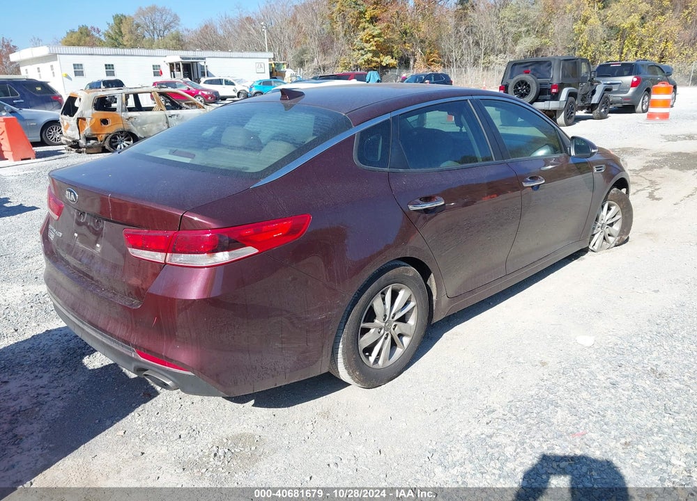 2016 KIA OPTIMA LX VIN: 5XXGT4L35GG097529