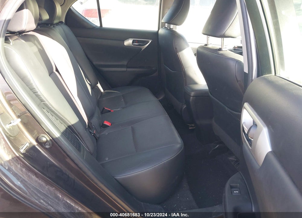 2012 LEXUS CT 200H VIN: JTHKD5BH7C2104120