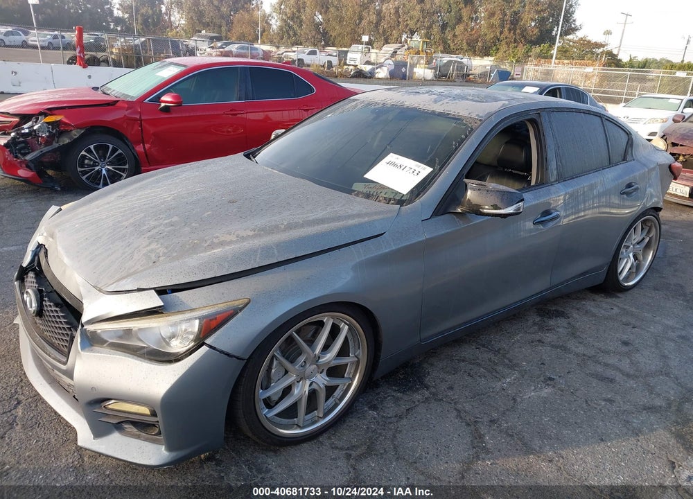 2014 INFINITI Q50 HYBRID SPORT VIN: JN1AV7AR5EM700532