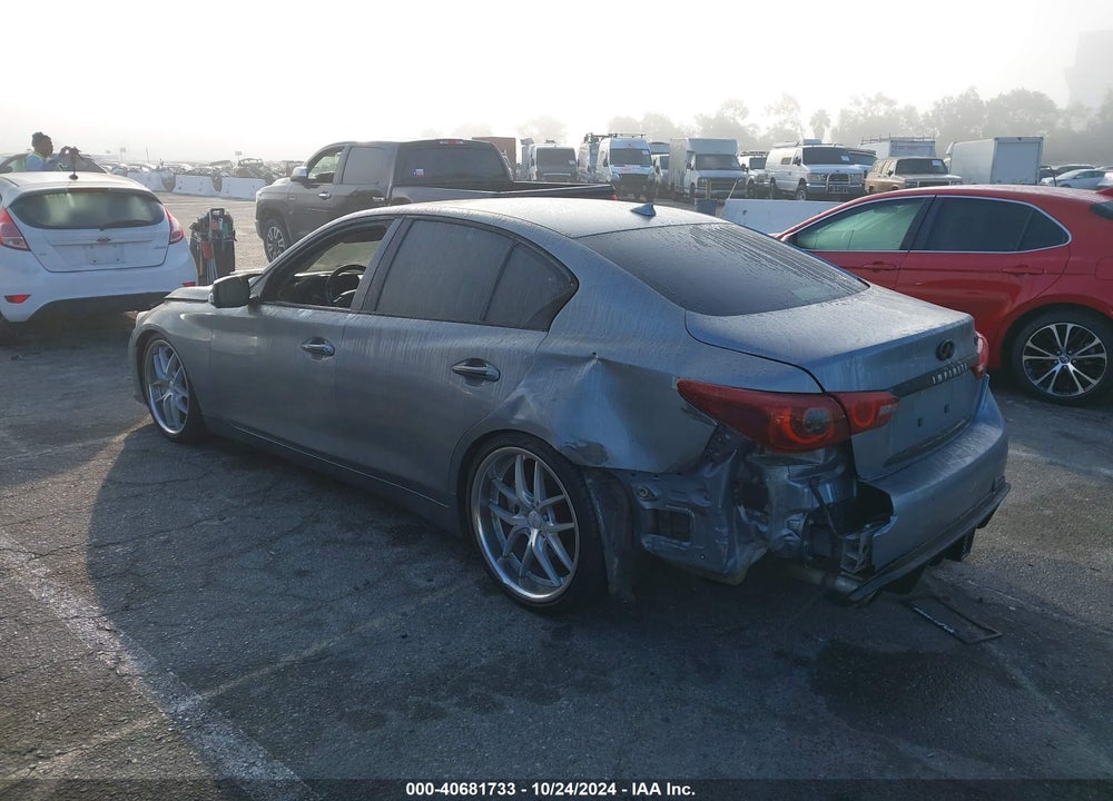 2014 INFINITI Q50 HYBRID SPORT VIN: JN1AV7AR5EM700532