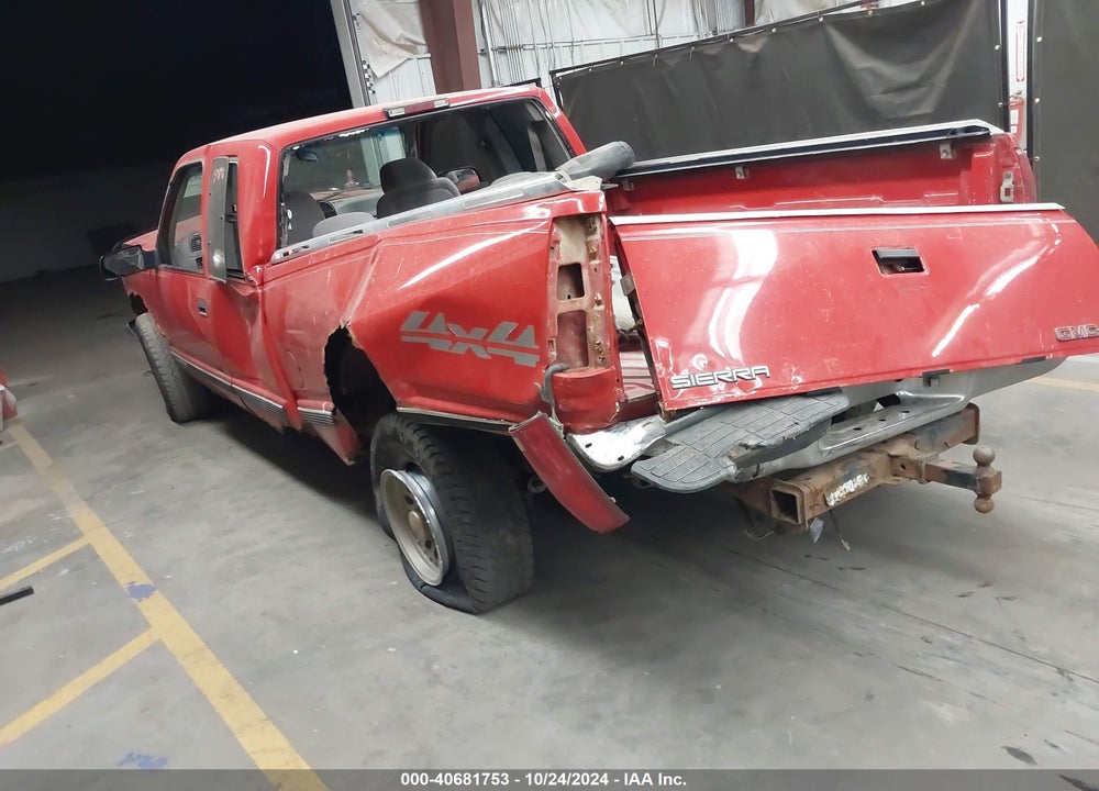 1995 GMC SIERRA K1500 VIN: 1GTEK19K4SE534845