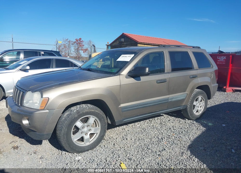 2005 JEEP GRAND CHEROKEE LAREDO VIN: 1J4GR48K15C509595