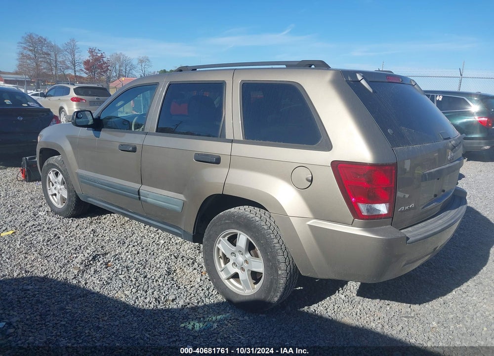 2005 JEEP GRAND CHEROKEE LAREDO VIN: 1J4GR48K15C509595