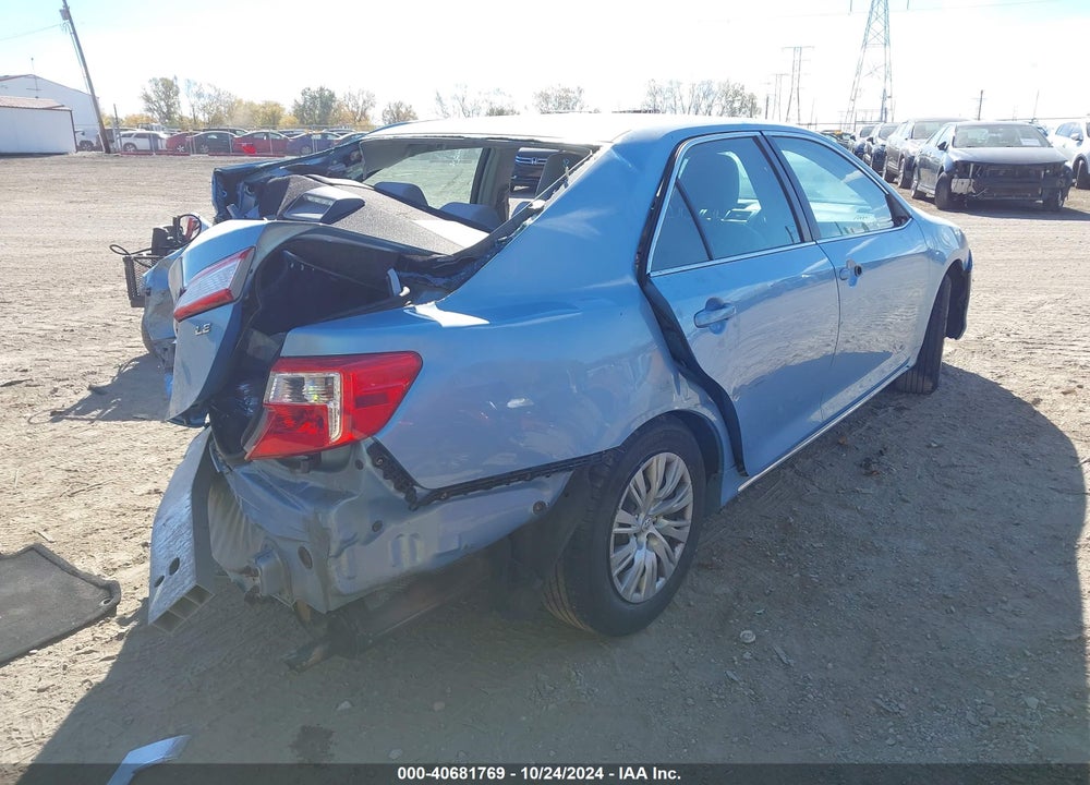 2012 TOYOTA CAMRY L/LE/SE/SE LIMITED EDITION/XLE VIN: 4T4BF1FK1CR266258