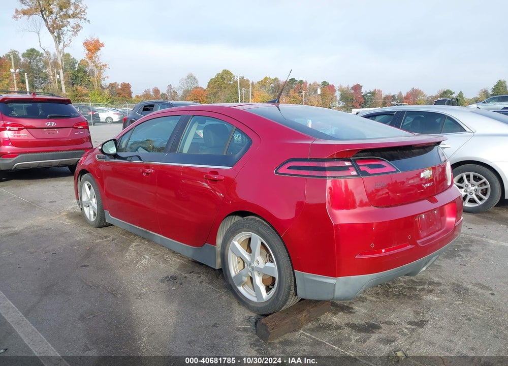 2013 CHEVROLET VOLT VIN: 1G1RF6E49DU117877