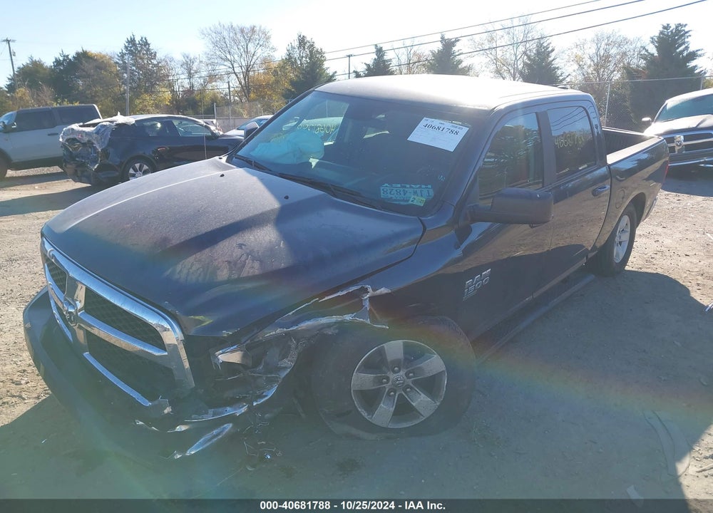 2021 RAM 1500 CLASSIC SLT 4X4 5'7 BOX VIN: 1C6RR7LG8MS541877