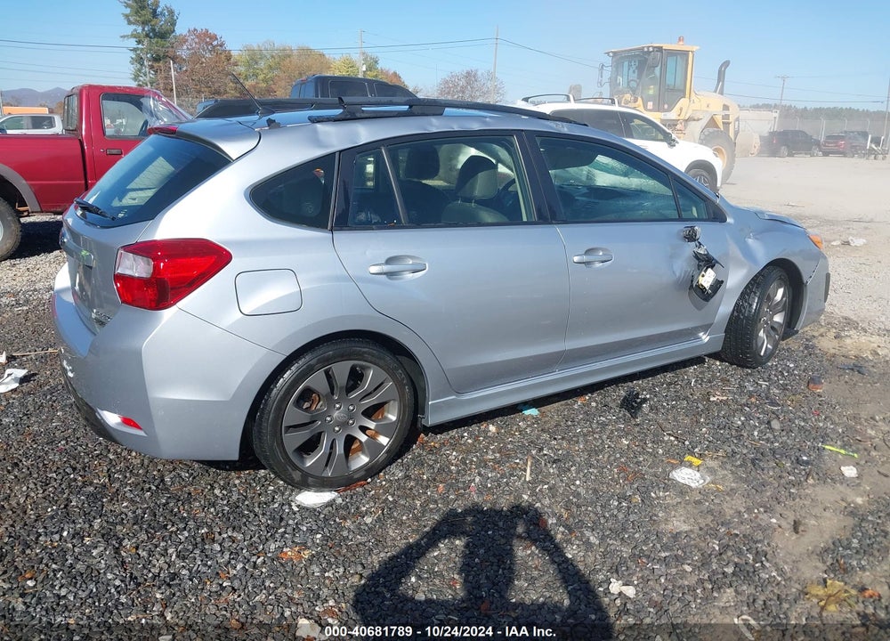 2013 SUBARU IMPREZA 2.0I SPORT LIMITED VIN: JF1GPAR64D2887058