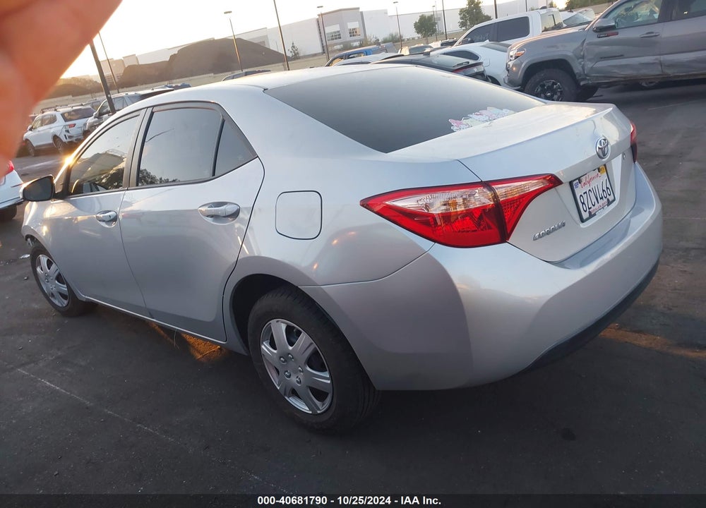 2017 TOYOTA COROLLA L VIN: 5YFBURHE4HP721800