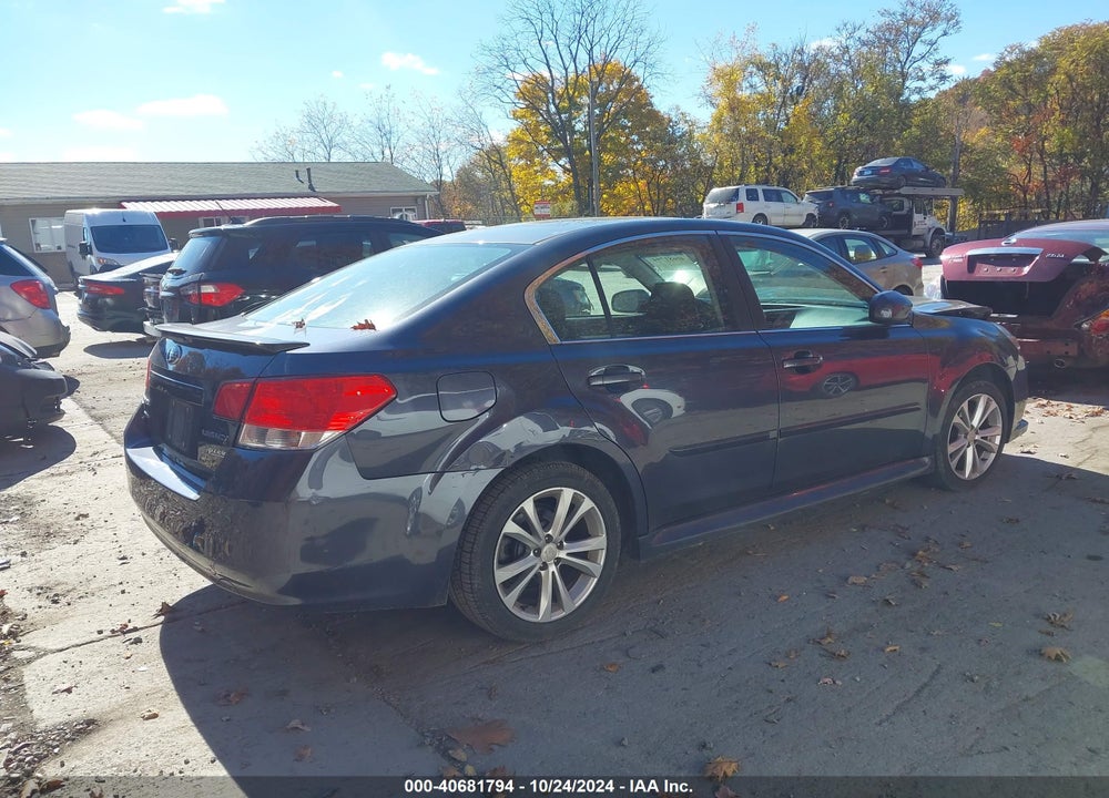 2013 SUBARU LEGACY 2.5I PREMIUM VIN: 4S3BMBG62D3047859