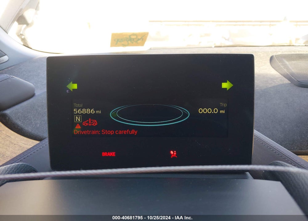 2016 BMW I3 VIN: WBY1Z2C51GV556942