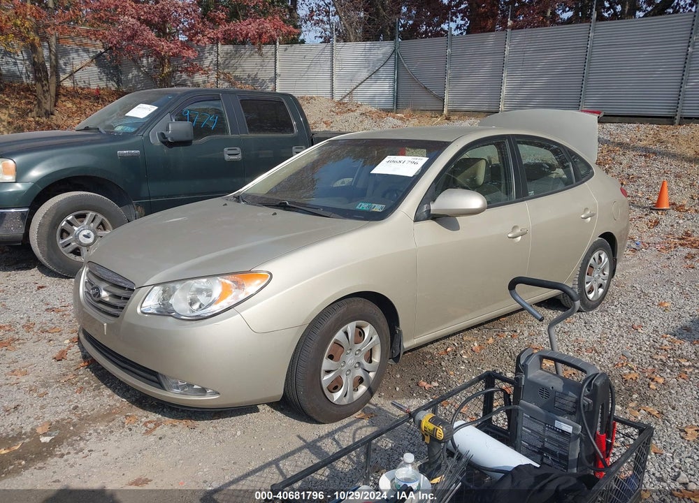 2010 HYUNDAI ELANTRA GLS VIN: KMHDU4ADXAU878863