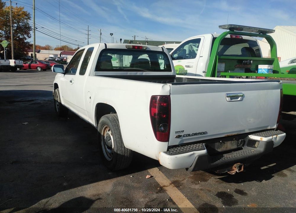 2009 CHEVROLET COLORADO WORK TRUCK VIN: 1GCCS199298156943