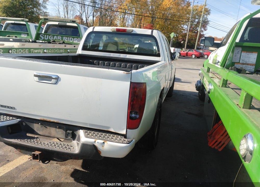 2009 CHEVROLET COLORADO WORK TRUCK VIN: 1GCCS199298156943