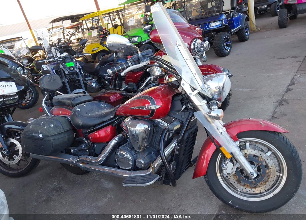 2013 YAMAHA XVS1300 CT/CFD VIN: JYAVP32E0DA002001