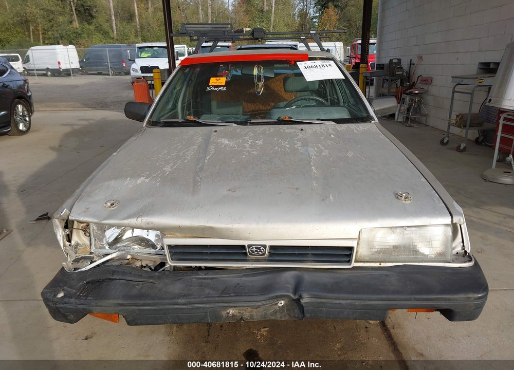 1991 SUBARU LOYALE VIN: JF2AN52B3MD403682