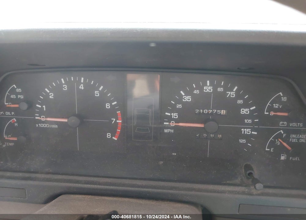 1991 SUBARU LOYALE VIN: JF2AN52B3MD403682