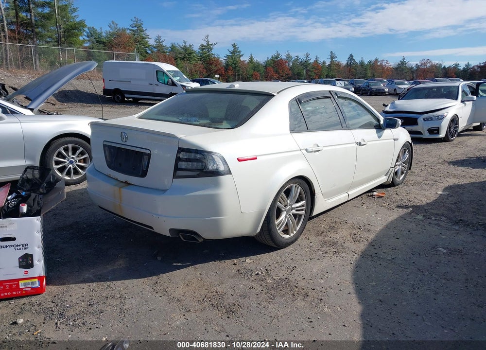 2007 ACURA TL 3.2 VIN: 19UUA66287A007603