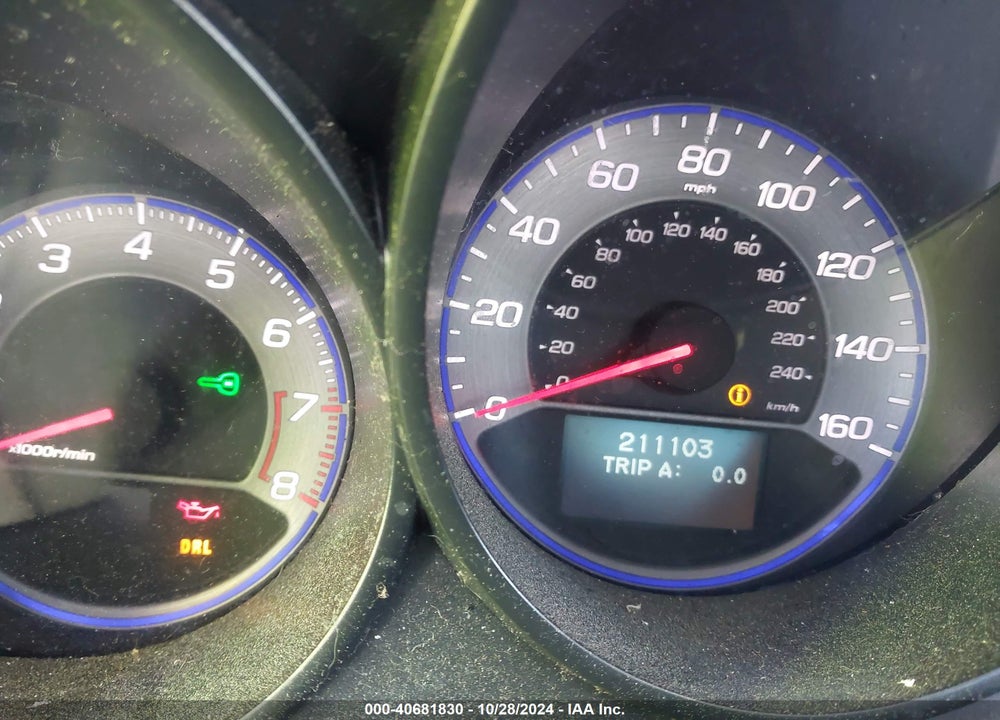 2007 ACURA TL 3.2 VIN: 19UUA66287A007603