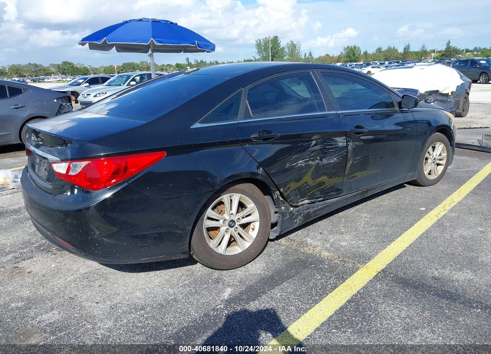 2012 HYUNDAI SONATA GLS VIN: 5NPEB4AC7CH380042