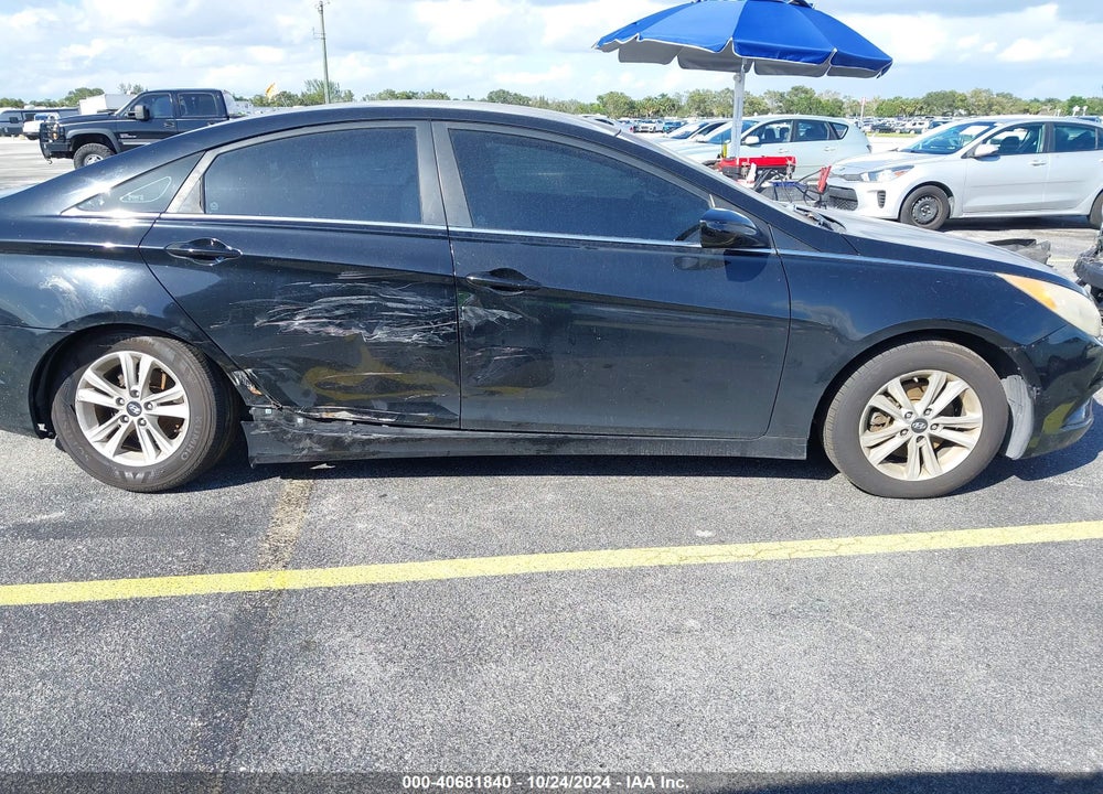 2012 HYUNDAI SONATA GLS VIN: 5NPEB4AC7CH380042