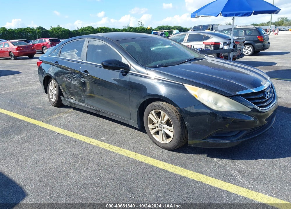 2012 HYUNDAI SONATA GLS VIN: 5NPEB4AC7CH380042