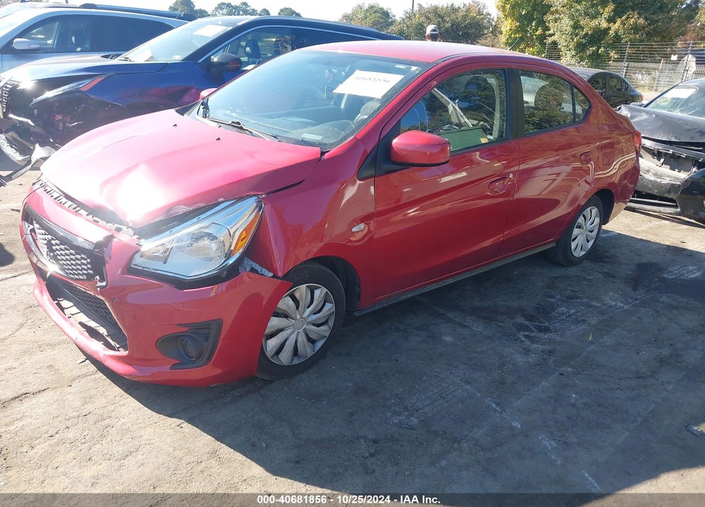2020 MITSUBISHI MIRAGE G4 ES VIN: ML32F3FJ5LHF12082