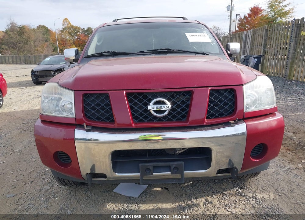 2005 NISSAN ARMADA SE VIN: 5N1AA08B95N700869