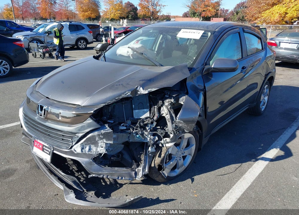 2019 HONDA HR-V LX VIN: 3CZRU6H39KG713162