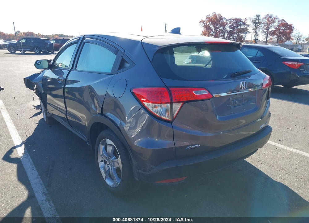 2019 HONDA HR-V LX VIN: 3CZRU6H39KG713162