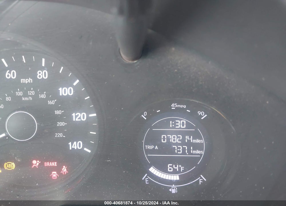 2019 HONDA HR-V LX VIN: 3CZRU6H39KG713162