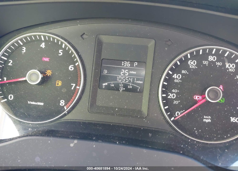 2013 VOLKSWAGEN JETTA 2.5L SE VIN: 3VWDP7AJ4DM430093