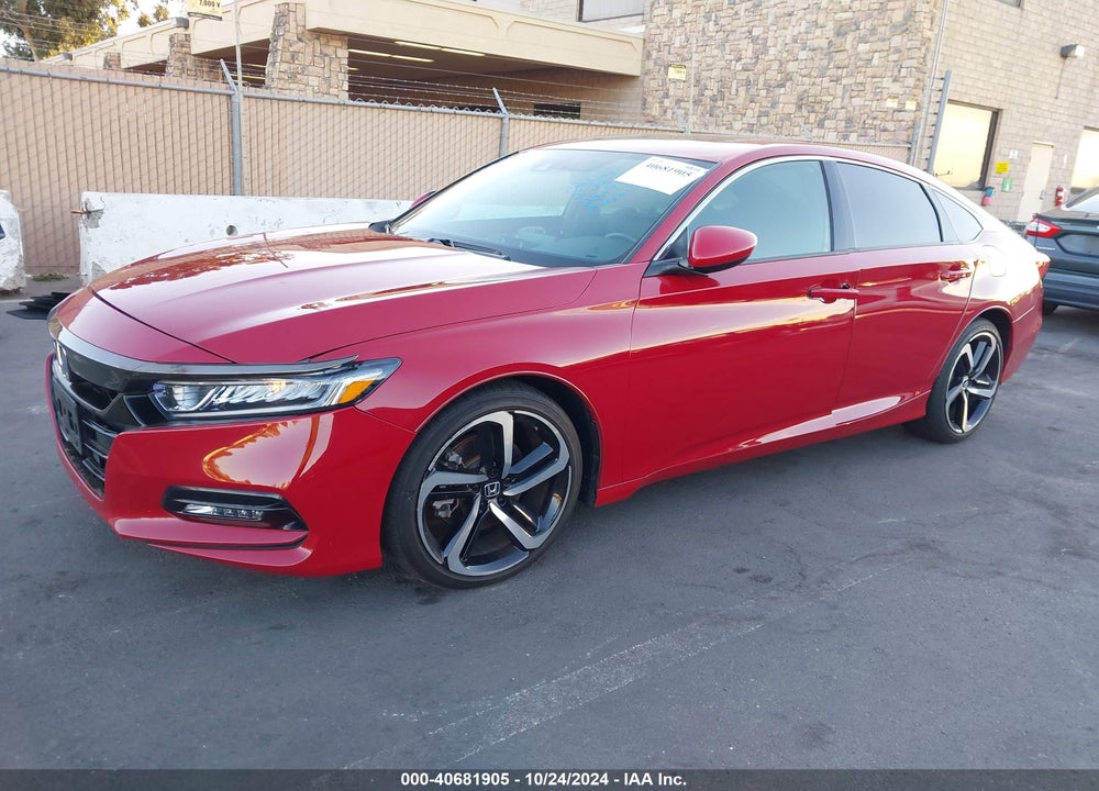 2018 HONDA ACCORD SPORT 2.0T VIN: 1HGCV2F31JA004891