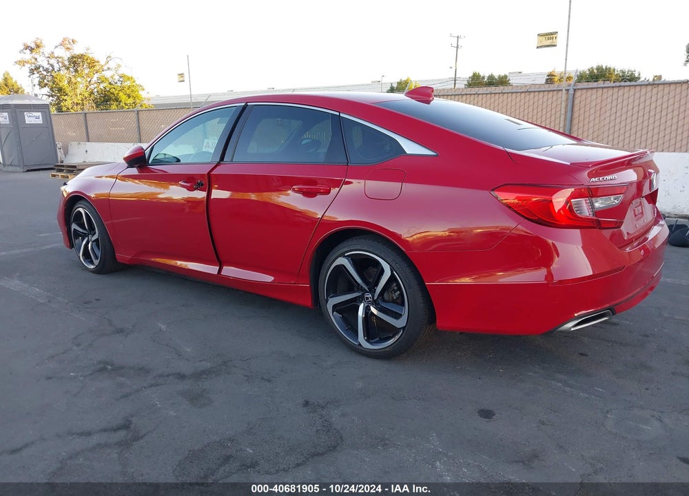 2018 HONDA ACCORD SPORT 2.0T VIN: 1HGCV2F31JA004891