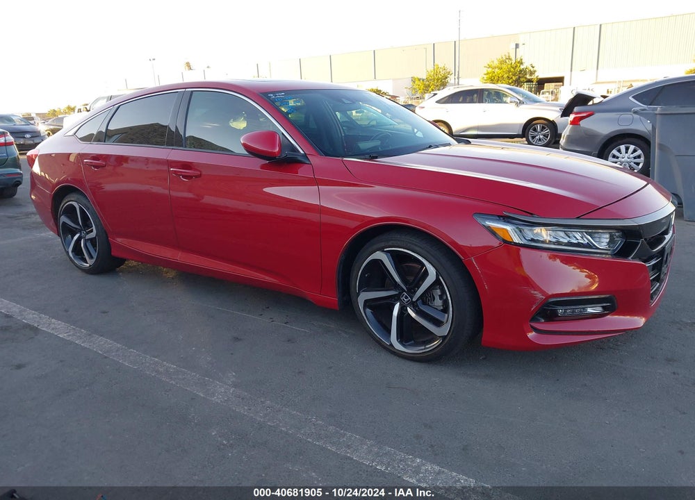 2018 HONDA ACCORD SPORT 2.0T VIN: 1HGCV2F31JA004891