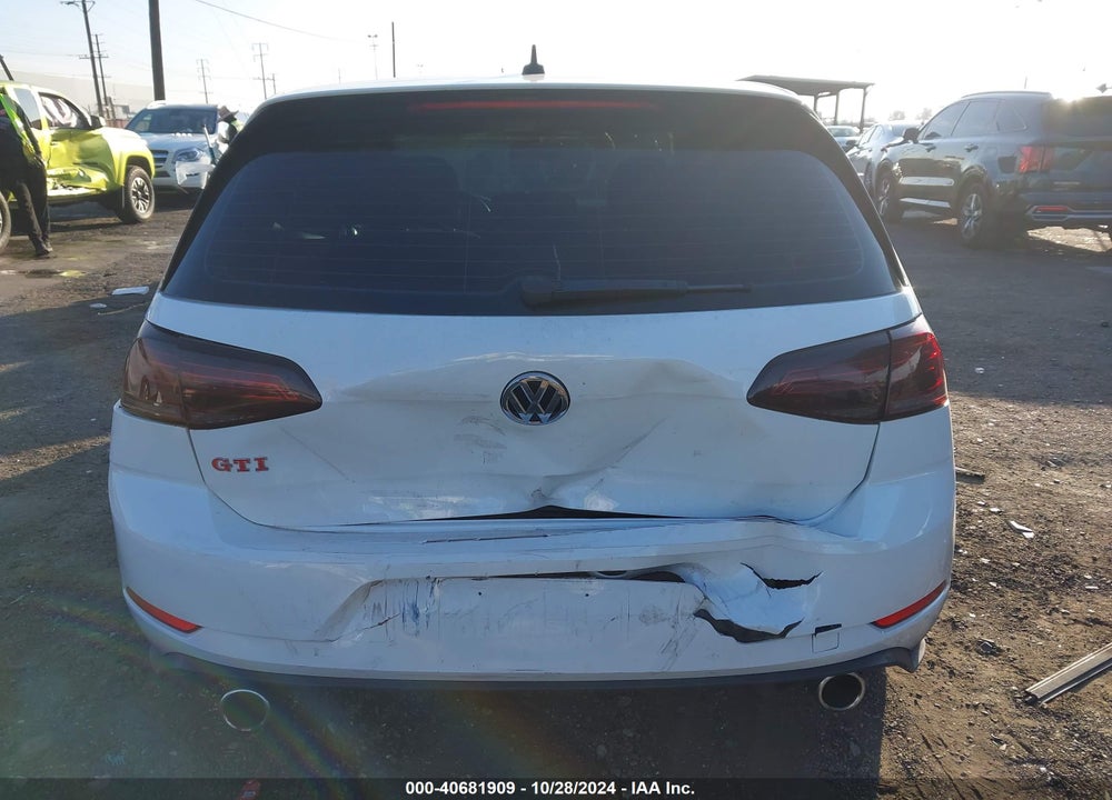 2019 VOLKSWAGEN GOLF GTI 2.0T AUTOBAHN/2.0T RABBIT EDITION/2.0T S/2.0T SE VIN: 3VW6T7AU5KM014033