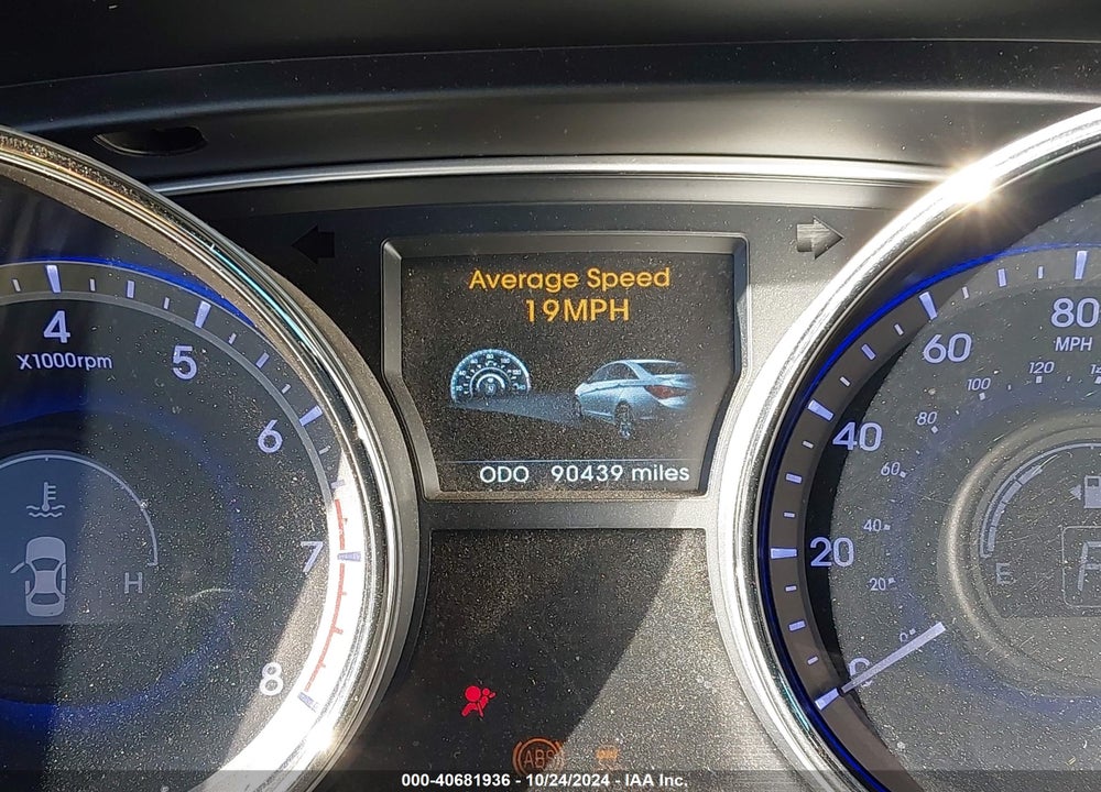 2014 HYUNDAI SONATA LIMITED 2.0T VIN: 5NPEC4AB0EH815247
