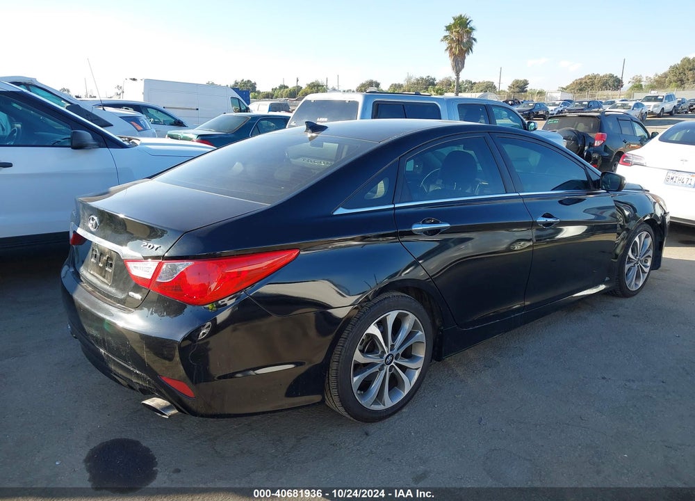 2014 HYUNDAI SONATA LIMITED 2.0T VIN: 5NPEC4AB0EH815247